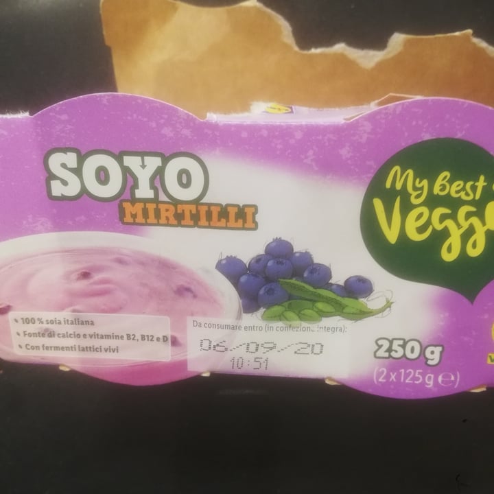 photo of My Best Veggie Yogurt Ai Mirtilli shared by @alexxxx on  13 Aug 2020 - review