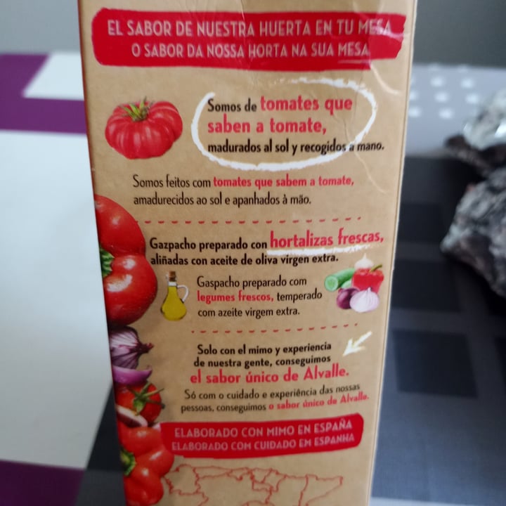 photo of Alvalle Gazpacho Suave Sin Pepino shared by @anadmp on  23 Jun 2021 - review