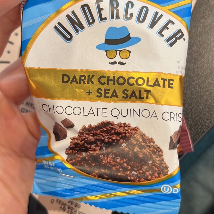 photo of Undercover Dark Chocolate & Sea Salt Crispy Quinoa shared by @tjb257 on  11 Oct 2022 - review