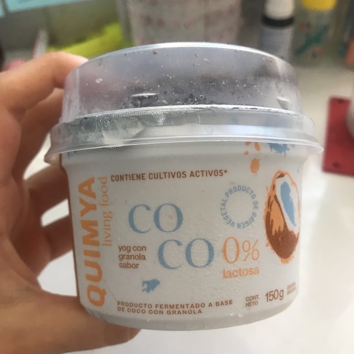 photo of Quimya Yogurt con Granola sabor Coco shared by @jjazcuello on  07 Apr 2021 - review