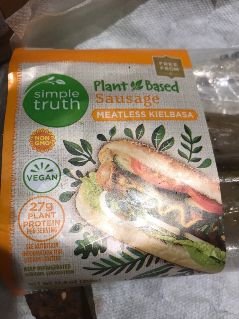 Simple Truth Plant based sausage meatless kielbasa Reviews abillion