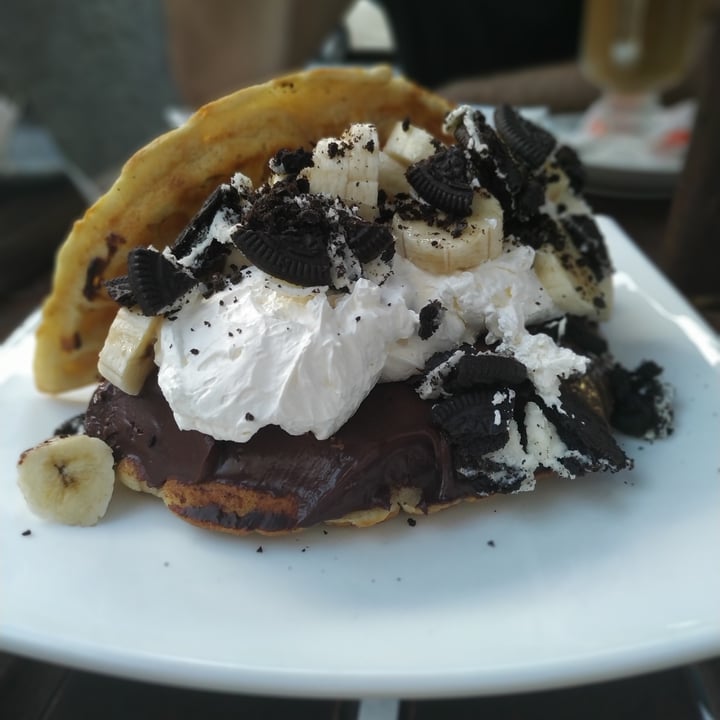 photo of Le Gule Waffles Waffle Con Ganache De chocolate  Y Frutillas shared by @v3r0nic4 on  01 Mar 2021 - review