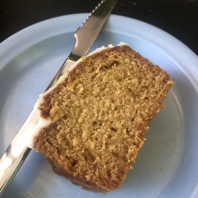 「Budín integral de limón y jengibre」の料理の写真
