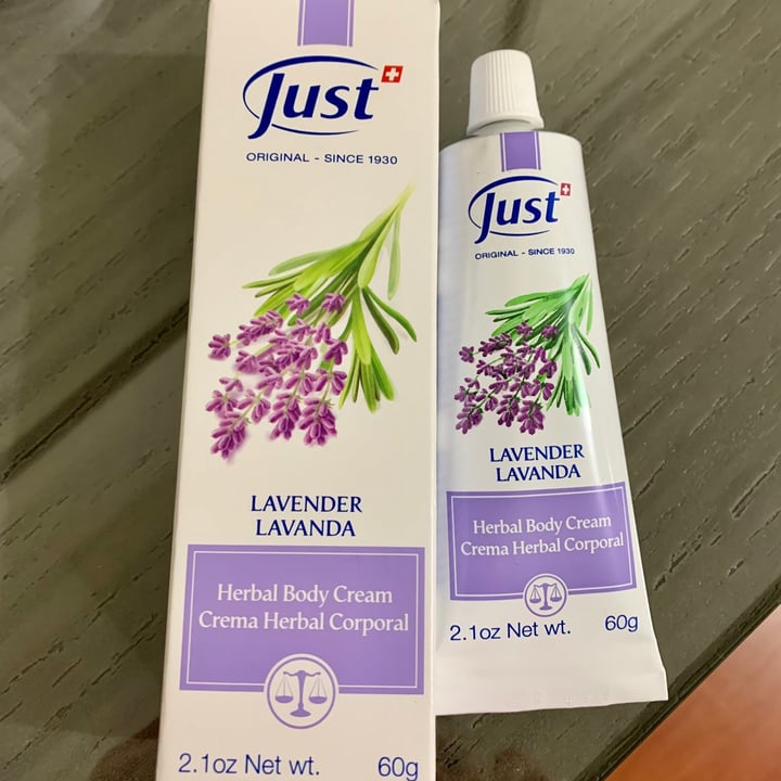 photo of Swiss Just Herbal Body Cream Lavanda shared by @nancy on  03 May 2021 - review