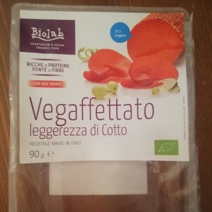 photo of Biolab Affettato vegano leggerezza di cotto shared by @tonigi on  11 Aug 2022 - review
