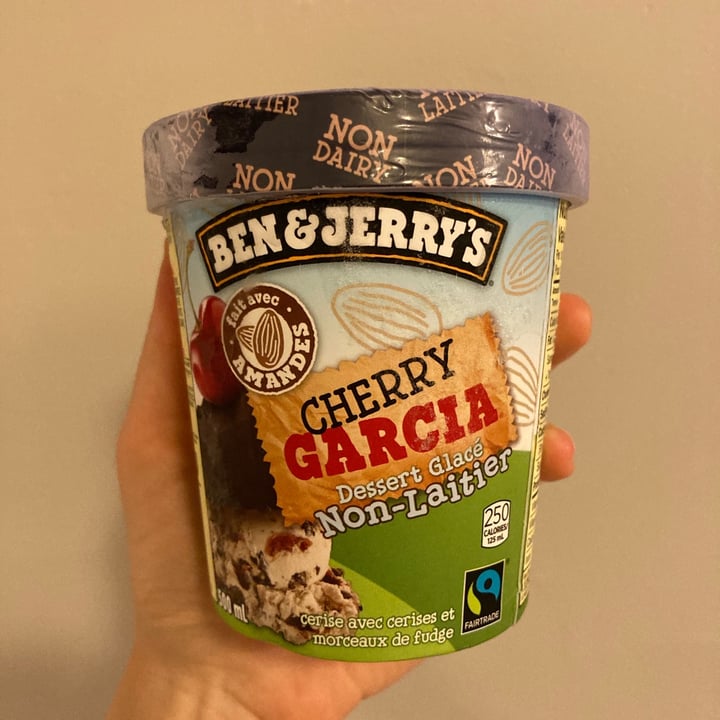 photo of Ben & Jerry's Cherry Garcia Non-Dairy Frozen Dessert shared by @chloslo on  08 Jun 2021 - review