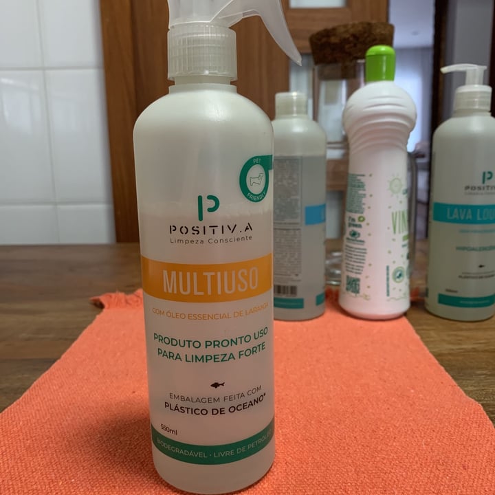 photo of Positiv.a Limpador Multiuso shared by @carmem on  17 Jul 2021 - review