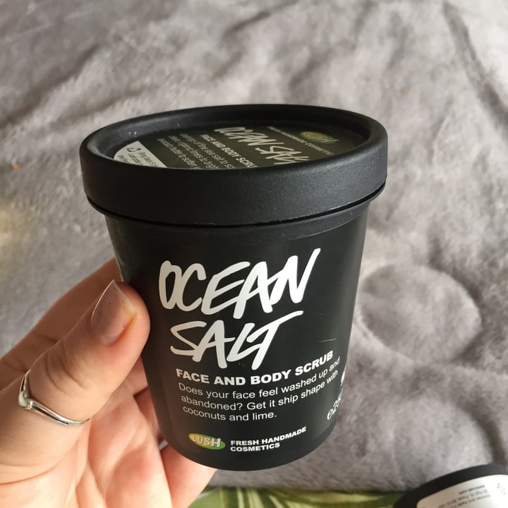 photo of LUSH Fresh Handmade Cosmetics Self-Preserving Ocean Salt shared by @jxdestevexson on  20 Sep 2021 - review