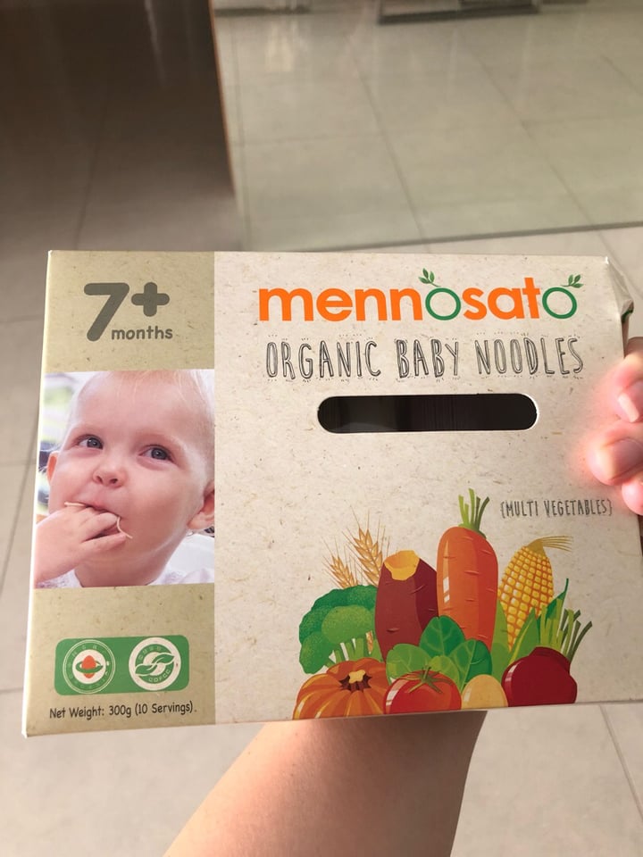 photo of Mennosato Organic baby noodles shared by @aplee87 on  28 Nov 2019 - review