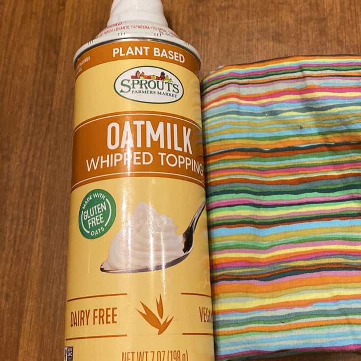 Sprouts Farmers Market Oatmilk Whipped Topping Review abillion