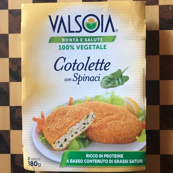 photo of Valsoia Cotolette con spinaci shared by @montezuma on  03 May 2022 - review