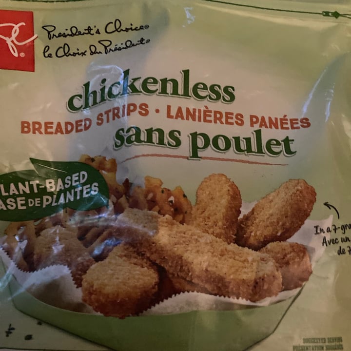 review photo of President's Choice Chickenless Breaded Strips shared by @mearthlimg on 02 Jul 2021 - review