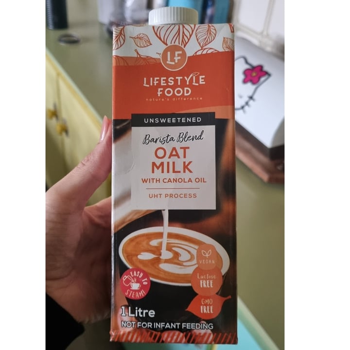 photo of Lifestyle Food Barista Blend Oat Milk shared by @gittek on  13 Aug 2022 - review