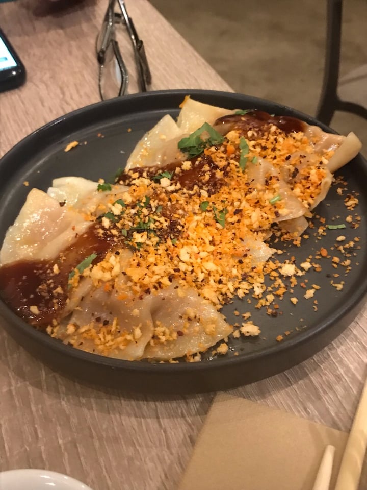 photo of Beyond Sushi (W 37th Street) The Badge Dumplings shared by @sapphicmedusa on  19 Nov 2019 - review