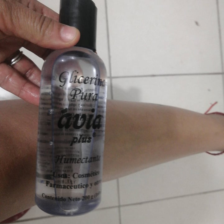 photo of Avia plus Glicerina natural shared by @fany1705 on  01 Oct 2021 - review