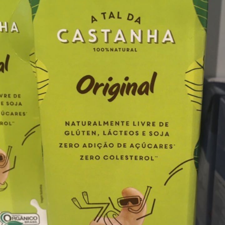 review photo of A Tal da Castanha Bebida vegetal shared by @julianapraca on 26 Apr 2022 - review