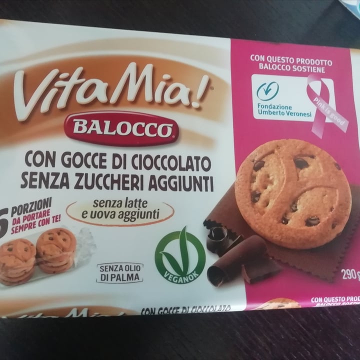 review photo of Balocco vita mia con gocce di cioccolato senza zuccheri aggiunti shared by @annamasu on 24 May 2022 - review