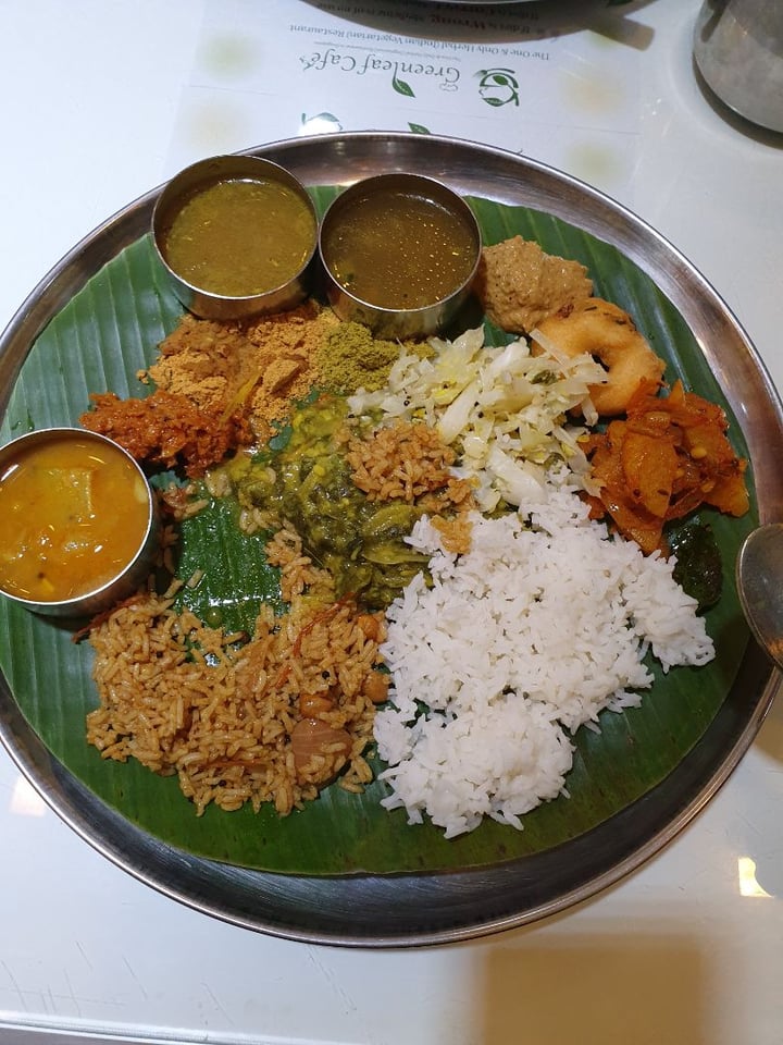 photo of Greenleaf Cafe Pte Ltd South Indian thali shared by @ravi-gopalan on  26 Aug 2019 - review