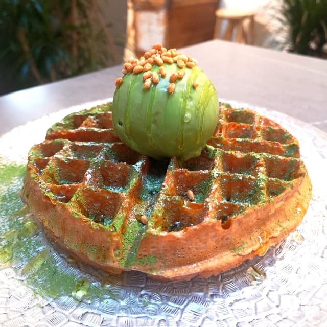 Photo of the dish “Dairy-free waffles”