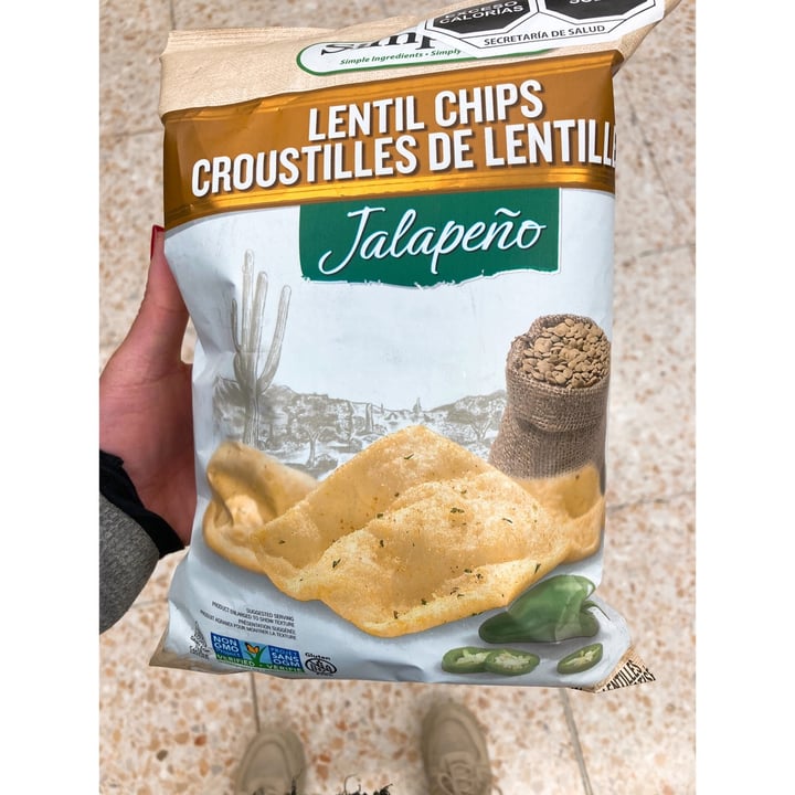 photo of Simply 7 Snacks Lentil Chips (Jalapeño) shared by @alinemelanie on  13 Dec 2021 - review