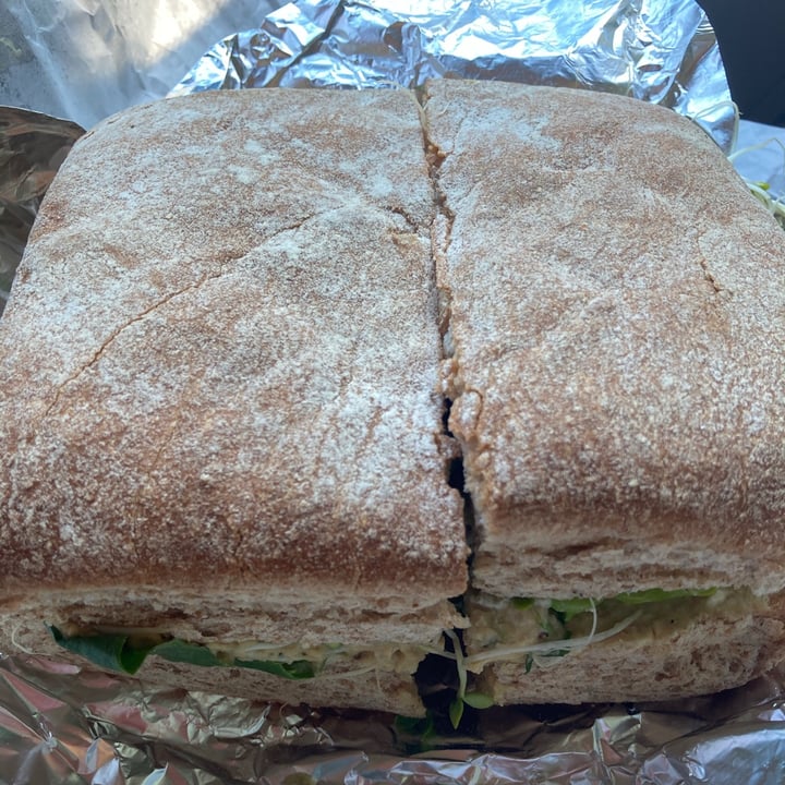photo of Peace Cafe Cilantro Hummus Sandwich shared by @teresannnnnn on  29 Aug 2020 - review