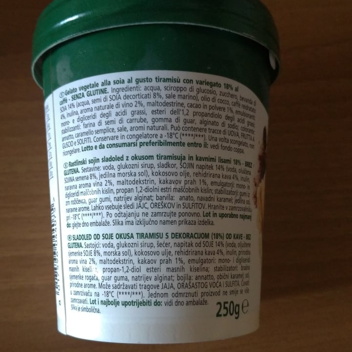 review photo of Fior di Natura Gelato alla Soia Tiramisù Variegato al Caffè shared by @scorpione1977 on 30 May 2021 - review
