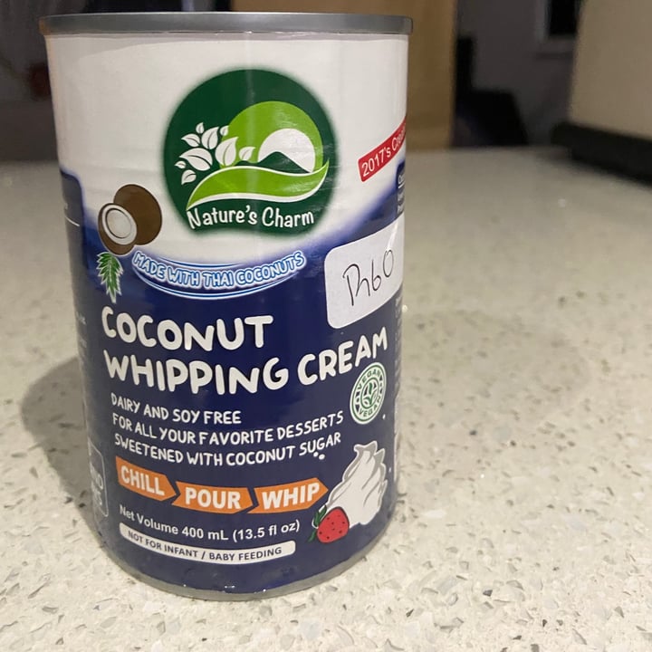 review photo of Nature's Charm Coconut Whipping Cream shared by @lache on 30 Jun 2021 - review