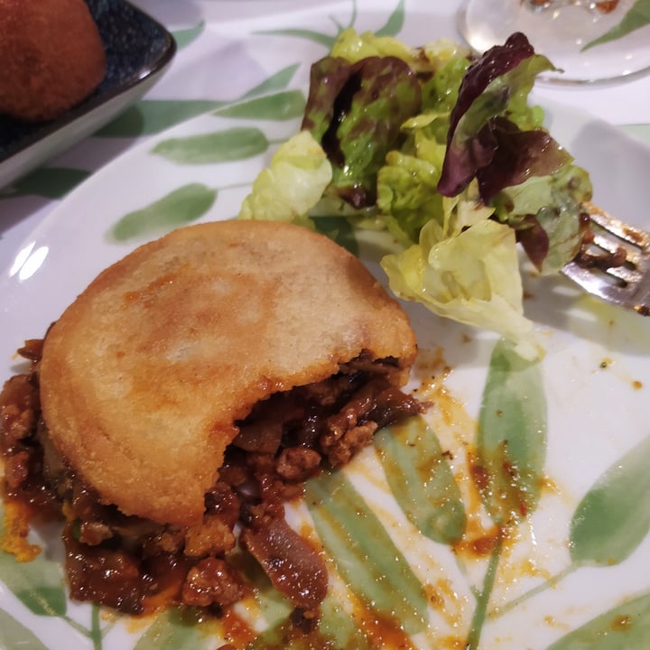 photo of A Porta Verde Arepas veganas con soja texturizada shared by @piti on  12 May 2021 - review