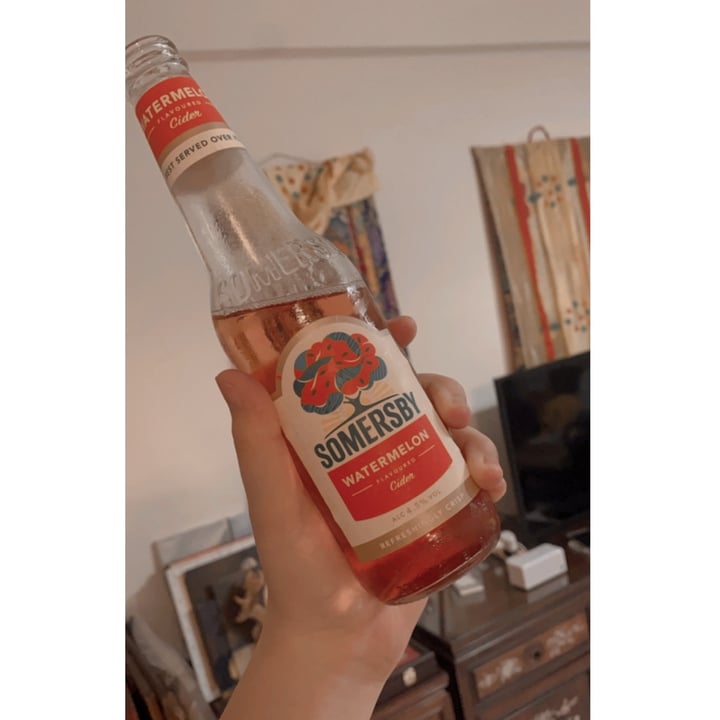 photo of Somersby Watermelon Cider shared by @weeradish on  20 Jul 2021 - review