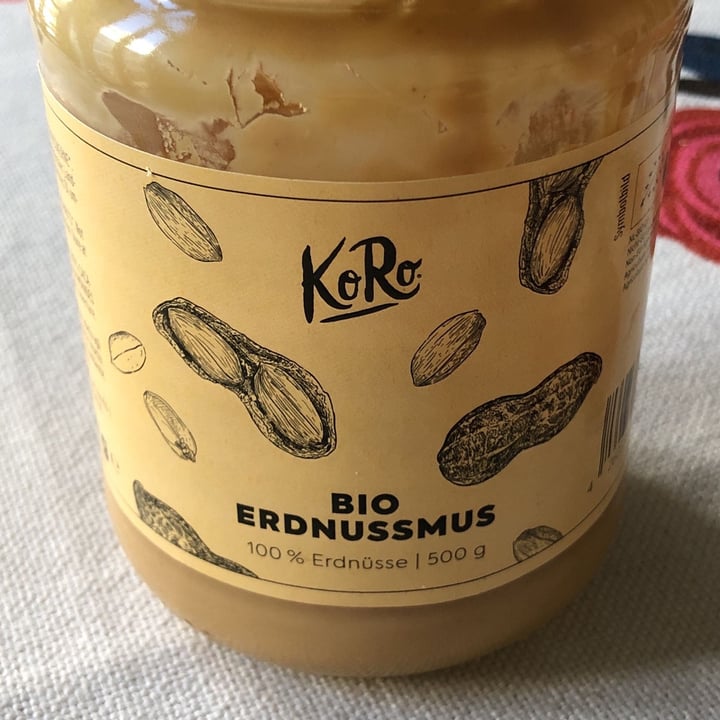 photo of Koro Bio Erdnussmus shared by @c22 on  30 Aug 2022 - review