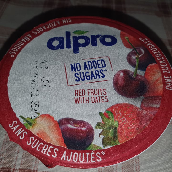 review photo of Alpro Red Fruits With Dates (No Added Sugars) shared by @pamelacrisci1981 on 16 Aug 2022 - review