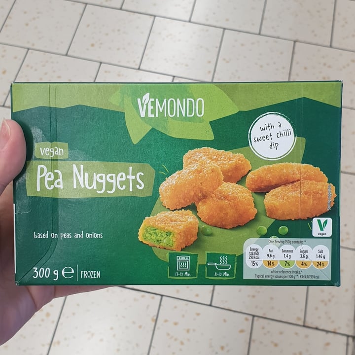 photo of Vemondo pea nuggets shared by @analaisamatos on  27 Apr 2022 - review