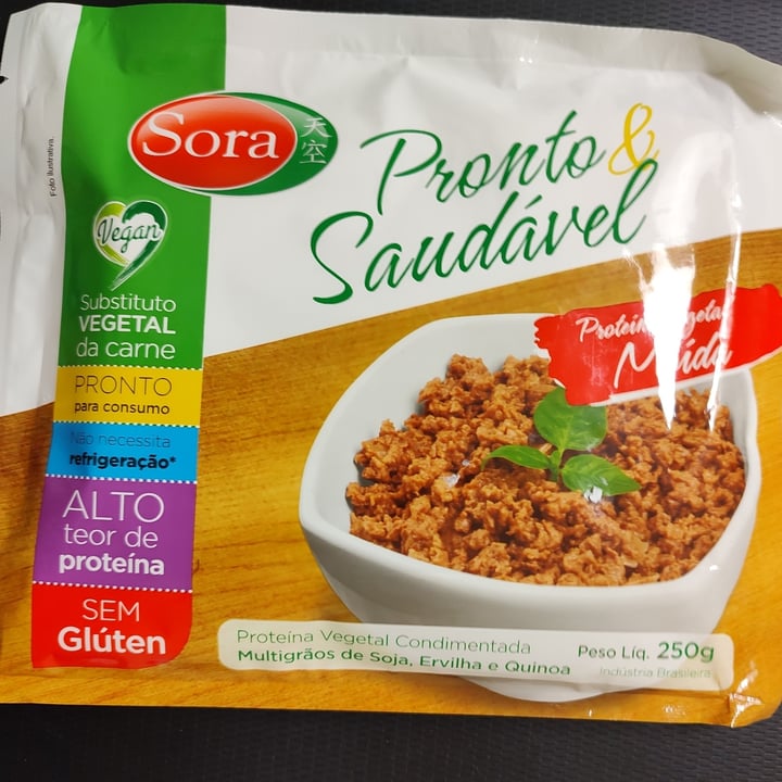 photo of Sora Proteína vegetal moida shared by @gilsonpereira on  16 May 2022 - review