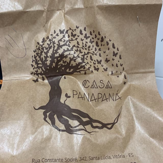 Foto do prato “Empanada de carne de jaca”