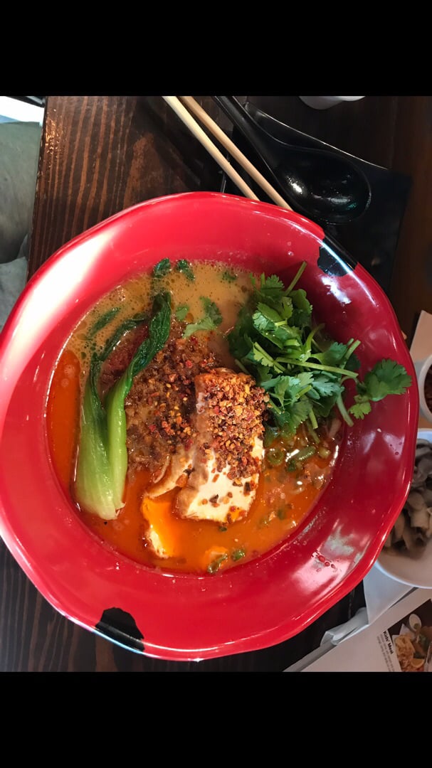 review photo of JINYA Ramen Bar Spicy Creamy Vegan Ramen shared by @cho on 11 Sep 2019 - review