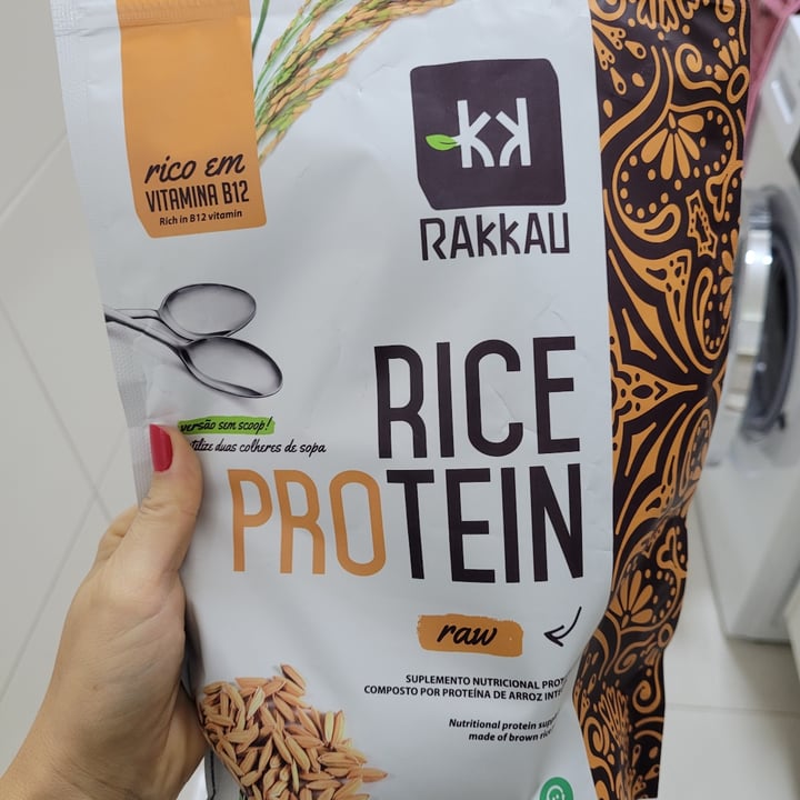 photo of Rakkau rice protein raw shared by @anape on  13 May 2022 - review