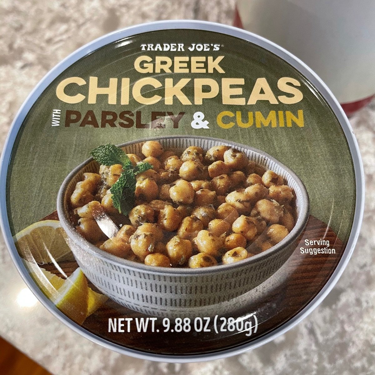 Trader Joe's Greek Chickpeas With Parsley & Cumin Reviews abillion