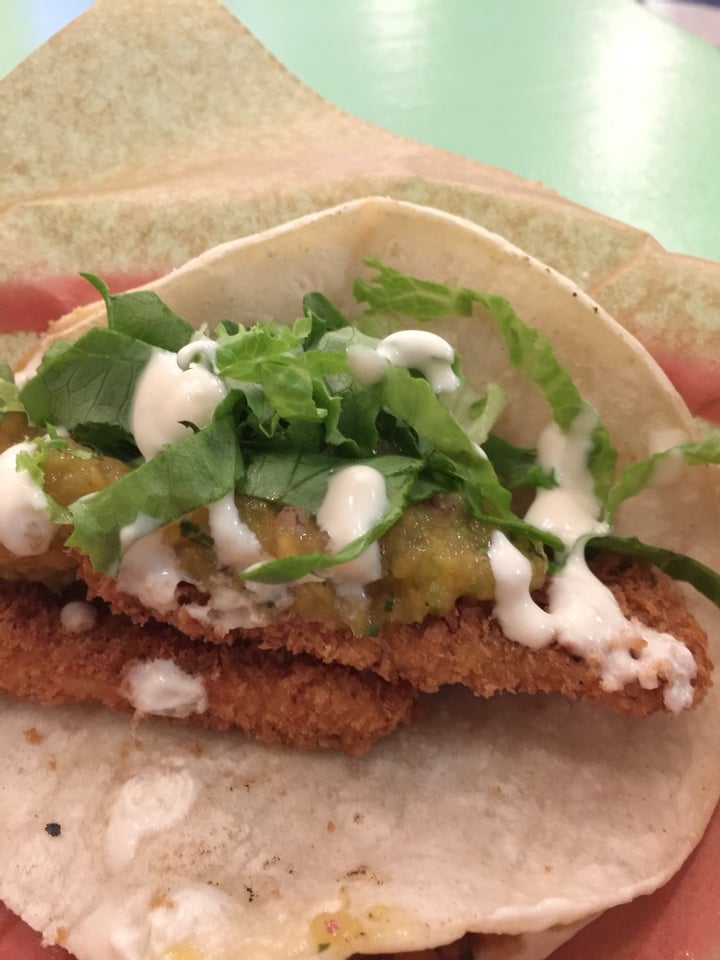 photo of Taco Party Crispy Fried Tofu Taco shared by @vegan4thecritters on  19 Dec 2018 - review