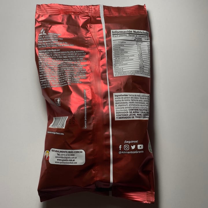 review photo of Granix Veggie Snacks Sabor Barbacoa shared by @camivaglica on 12 Jul 2021 - review