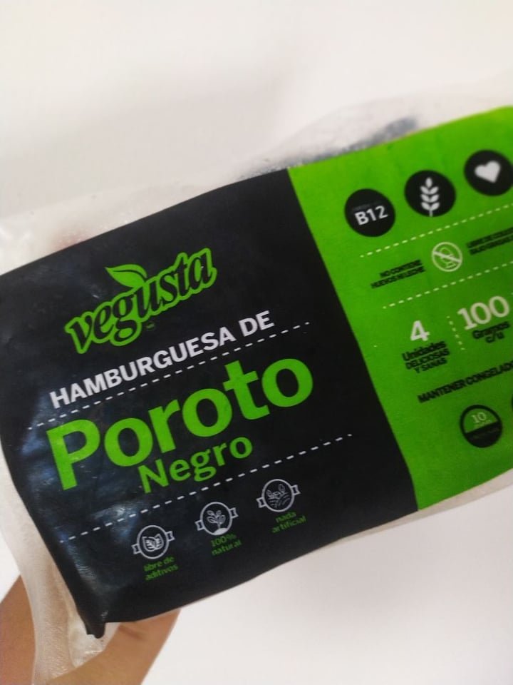 photo of Vegusta Hamburguesa veggie porotos negros shared by @danielasierra on  21 Jan 2020 - review