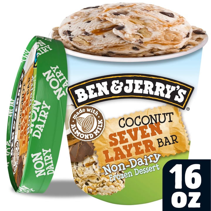 photo of Ben & Jerry's Coconut Seven Layer Bar Non-Dairy Frozen Dessert shared by @vegangoddess333 on  11 Jul 2021 - review