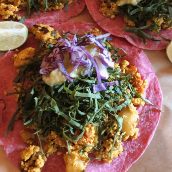 photo of La Pitahaya Vegana Taco de tofu a la mexicana shared by @saloshayo on  13 Sep 2020 - review