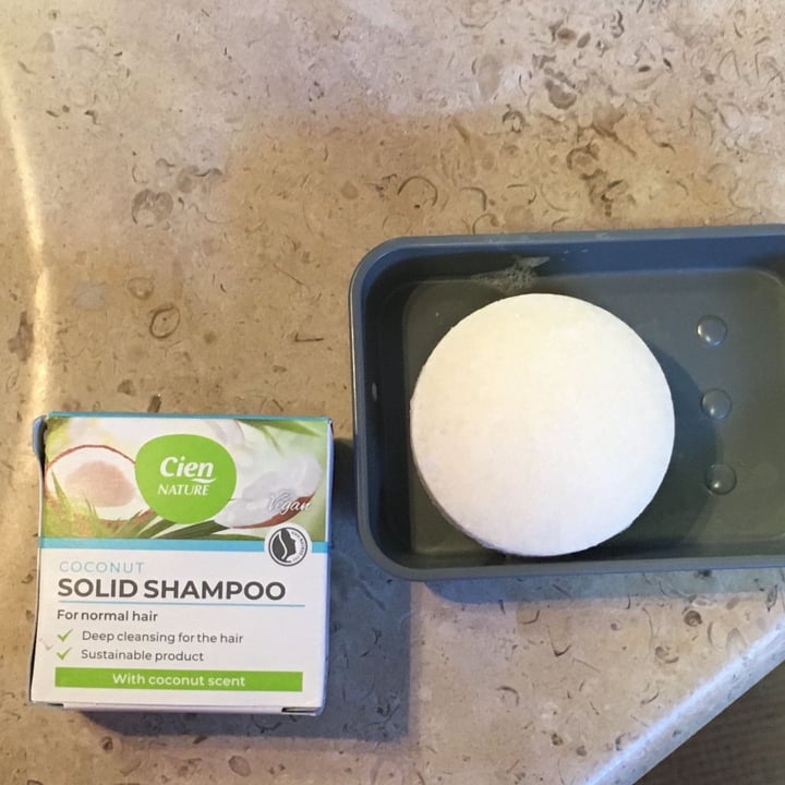 review photo of Cien nature Coconut solid shampoo shared by @beatrizreis on 25 Apr 2022 - review