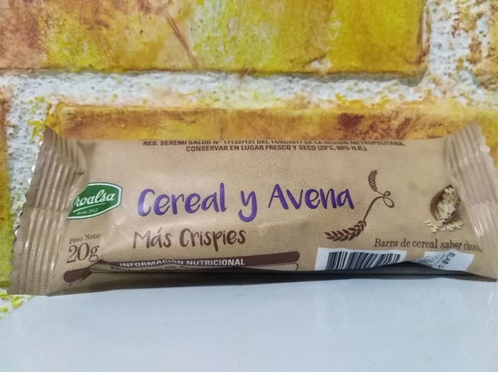 photo of Proalsa Barra De Cereal Y Avena shared by @kkkevin on  27 Jan 2020 - review