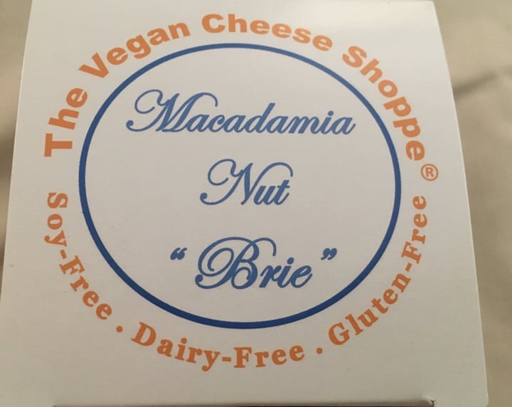 photo of The Vegan Cheese Shoppe Macadamia Nut Brie shared by @veganrun7 on  18 Jan 2020 - review