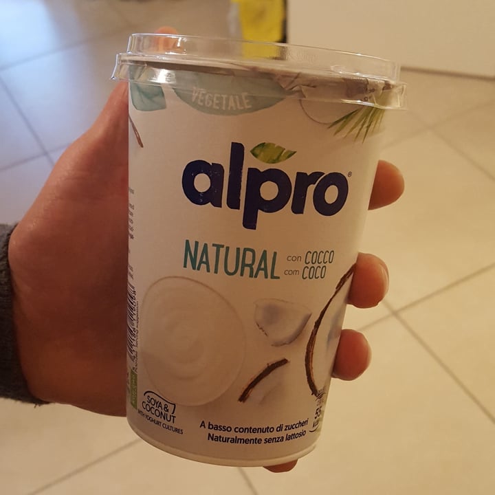 photo of Alpro Alpro Natural con Cocco shared by @vegalle on  05 Jun 2022 - review