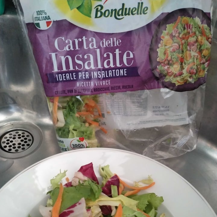 photo of Bonduelle Carta Delle Insalate - Ricetta Vivace shared by @claavit on  14 Apr 2022 - review