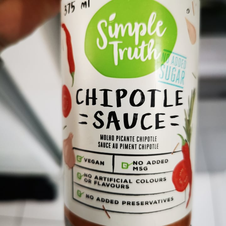 photo of Simple Truth Chipotle Sauce shared by @laurenkhill on  24 Jul 2021 - review