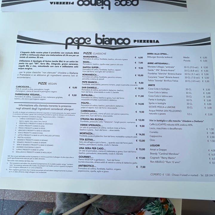 review photo of Pepe Bianco Margherita vegan shared by @lukketto on 13 Jul 2022 - review