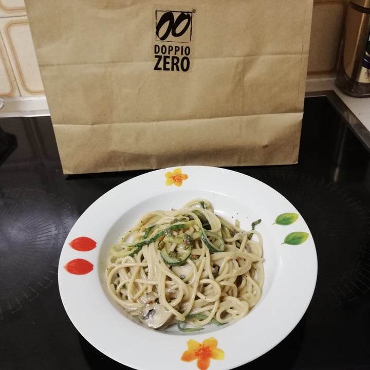 photo of Doppio Zero Spaghetti Vegano shared by @twohappyrescuemutts on  07 Aug 2020 - review